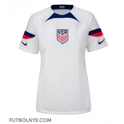 Camiseta Estados Unidos Jesus Ferreira #9 Primera Equipación para mujer Mundial 2022 manga corta